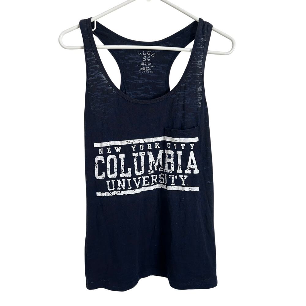 COLUMBIA UNIVERSITY Navy Tank Top - Women's Size Medium